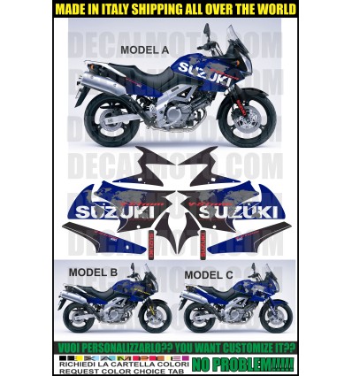 VSTROM DL 650 2004 - 2011 WORLD BLUE