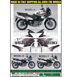 Adesivo v-strom dl 650 2004 - 2011 world