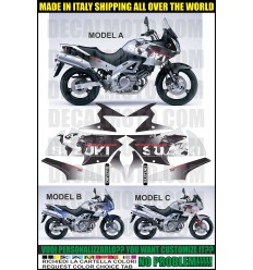 Adesivo v-strom dl 650 2004 - 2011 world