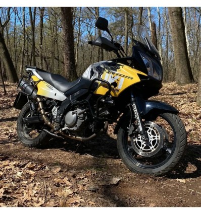 Adesivo v-strom dl 650 2004 - 2011 world