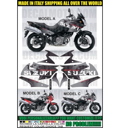 VSTROM DL 650 2004 - 2011 WORLD GREY