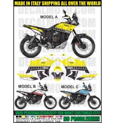 KIT STICKERS TENERE 700 WORLD RAID RALLY PRO