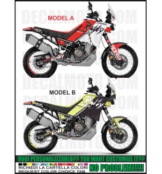 KIT STICKERS TUAREG 660 RALLY LIVREA COMPATIBILE 2022 - 2024