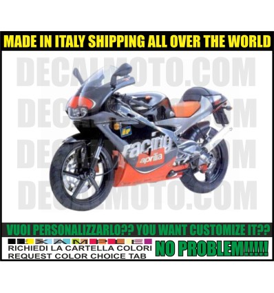 RS 125 1999 RACING LIVREA COMPATIBILE