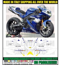 KIT STICKERS YZF R1 2005 SBK HAGA