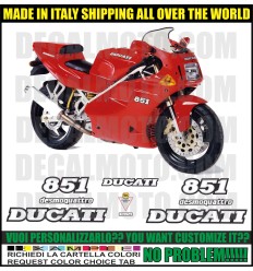 KIT STICKERS 851 BIPOSTO 1992