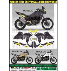 Adesivo XT 660 Z TENERE 2008 - 2016 REPLICA DAKAR CHESTERFIELD