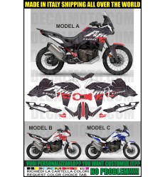 Adesivo XT 660 Z TENERE 2008 - 2016 REPLICA DAKAR CHESTERFIELD