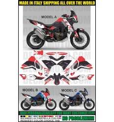 Adesivo XT 660 Z TENERE 2008 - 2016 REPLICA DAKAR CHESTERFIELD