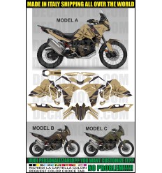 Adesivo XT 660 Z TENERE 2008 - 2016 REPLICA DAKAR CHESTERFIELD