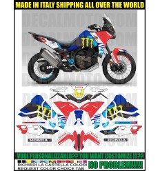 Adesivo XT 660 Z TENERE 2008 - 2016 REPLICA DAKAR CHESTERFIELD