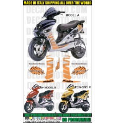 Adesivo XT 660 Z TENERE 2008 - 2016 REPLICA DAKAR CHESTERFIELD