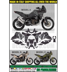 Adesivo XT 660 Z TENERE 2008 - 2016 REPLICA DAKAR CHESTERFIELD