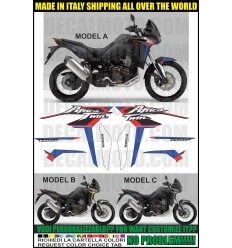 Adesivo XT 660 Z TENERE 2008 - 2016 REPLICA DAKAR CHESTERFIELD