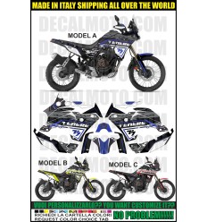 Adesivo XT 660 Z TENERE 2008 - 2016 REPLICA DAKAR CHESTERFIELD