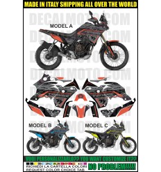 Adesivo XT 660 Z TENERE 2008 - 2016 REPLICA DAKAR CHESTERFIELD
