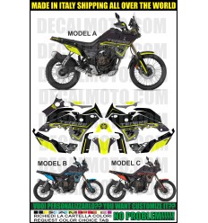 Adesivo XT 660 Z TENERE 2008 - 2016 REPLICA DAKAR CHESTERFIELD
