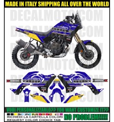 Adesivo XT 660 Z TENERE 2008 - 2016 REPLICA DAKAR CHESTERFIELD