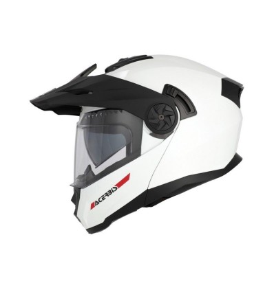 HELMET ACERBIS RIDER MODULARE WHITE