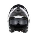HELMET ACERBIS RIDER MODULARE WHITE