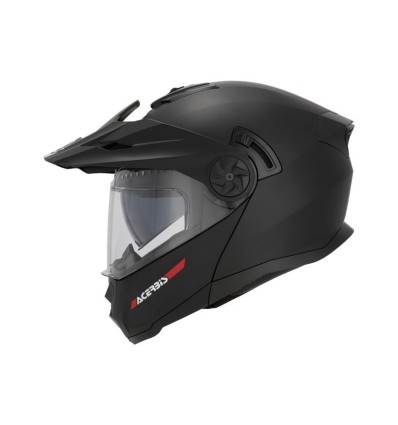 HELMET ACERBIS RIDER MODULARE BLACK