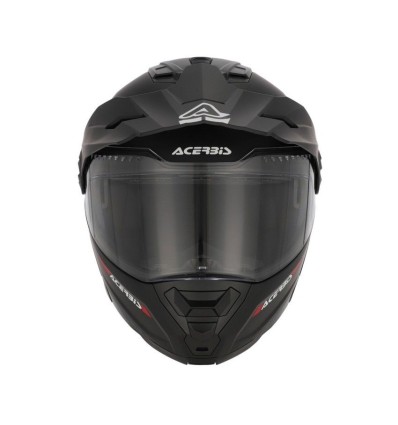 HELMET ACERBIS RIDER MODULARE BLACK