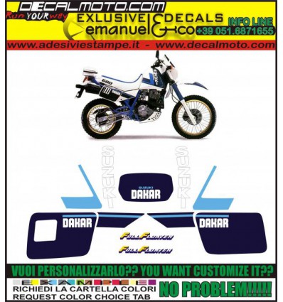 DR 600 1987 R DAKAR