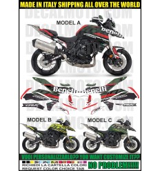 KIT STICKERS TRK 702 - 702X STRADA GREEN