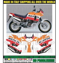 KIT STICKERS AFRICA TWIN XRV RD04 REPLICA REPSOL FULL COVER