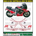 GSXR 750 1987 RED BLACK