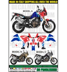 KIT STICKERS AFRICA TWIN CRF 1000 L TRIBUTE