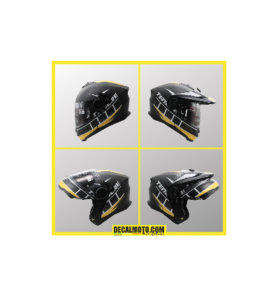 HELMET ACERBIS RIDER MODULARE TENERE SPEED BLOCK