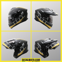 HELMET ACERBIS RIDER MODULARE TENERE SPEED BLOCK