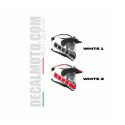 HELMET ACERBIS RIDER MODULARE YAMAHA SPEED BLOCK