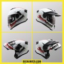 HELMET ACERBIS RIDER MODULARE TENERE CLASSIC