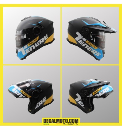 HELMET ACERBIS RIDER MODULARE TENERE RALLY