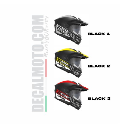 HELMET ACERBIS RIDER MODULARE  XCAPE FACTORY