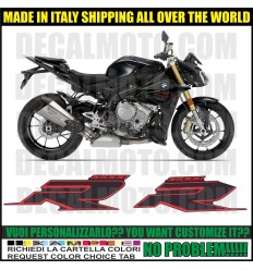KIT STICKERS S1000 R 2018 BLACK STORM