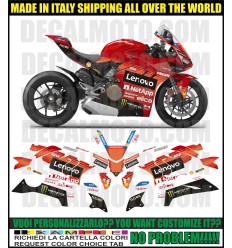 KIT STICKERS PANIGALE V4 R MOTO GP 2025