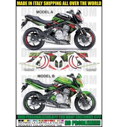 KIT STICKERS ER-6N 2006 - 2008 TRIBUTE