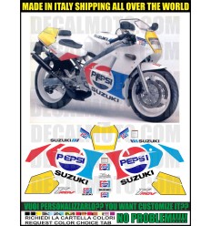 KIT STICKERS RGV 250 GAMMA 1989 VJ21 SP PEPSI VERSION