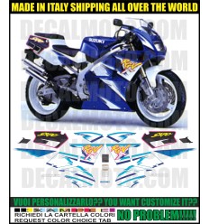 KIT STICKERS RGV 250 GAMMA 1993 VJ22 FP SP BLUE