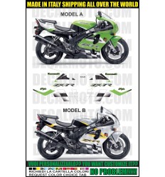 KIT STICKERS ZX-7R NINJA 2002