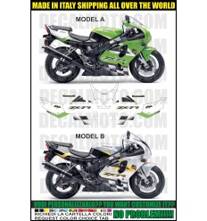 KIT STICKERS ZX7R NINJA 2002 NO PAINT