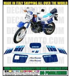 KIT STICKERS DR 600 1989 R DAKAR