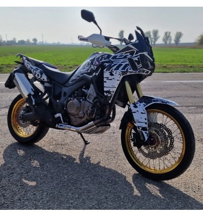AFRICA TWIN CRF 1000 L SIGN MONOCOLOR FULL COVER
