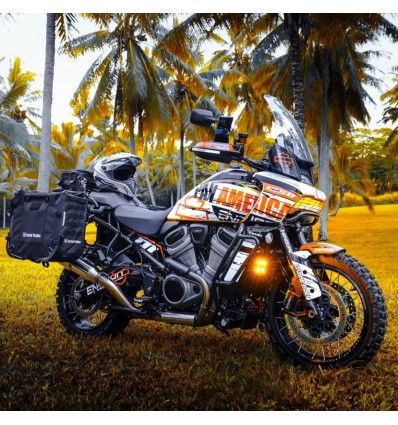 PAN AMERICA 1250 ENDURO BLACK TO WHITE PAN AMERICA 1250 ENDURO BLACK TO WHITE