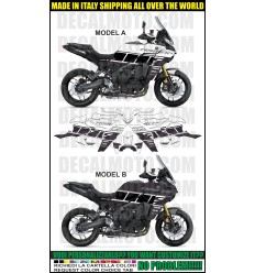 TRACER 9 FACTORY RACING FULLCOVER BLACK TO WHITE 2025 -