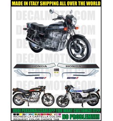 KIT STICKERS CB 750 F 1980 - 1981 BLACK WHITE