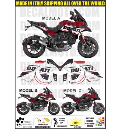 Adesivo MULTISTRADA 1200 2010 - 2012 TRIBUTE